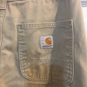 Carhartt khaki work pants 30x32
